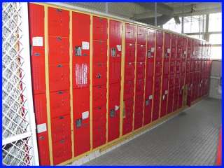 300+Steel School Gym Locker Room Metal Storage Lockers Double Tier 