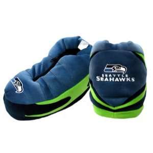  Seattle Seahawks NFL Plush Sneaker Slippers Sports 