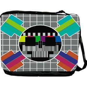 RikkiKnight Static TV Screen Messenger Bag   Book Bag ***with matching 