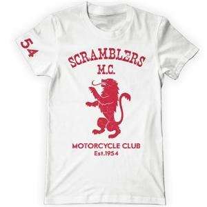 ONeal Racing Scramblers T Shirt   2X Large/Bone 