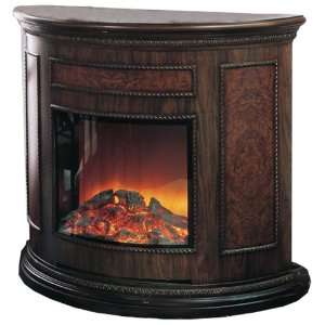  Yosemite DF EFP180 Brown Electric Fireplaces 5000 BTU 1500 