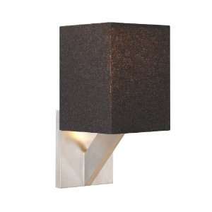  Tech Lighting 700WSSBLSNS Sable Square Wall Sconce: Home 