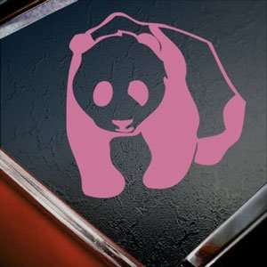  Panda Bear Cute Large Car Pink Decal Truck Window Pink 