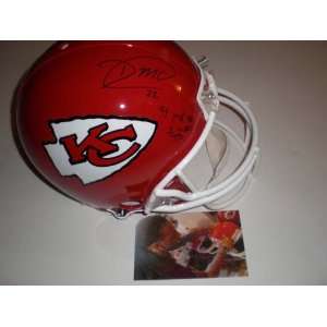  Dexter Mccluster Autographed Chiefs Pro Helmet Sports 