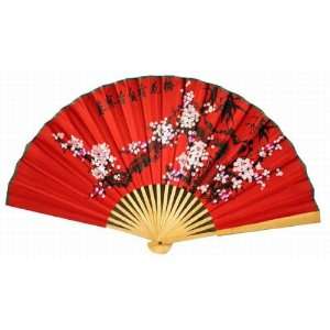    Classic 20 Oriental Feng Shui Wall Fan Flowers