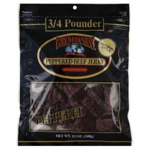 World Kitchens, Jerky Beef Peppered, 12 Ounce (10 Pack)  