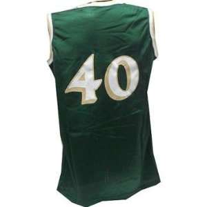  #40 Notre Dame Womens Basketball Game Used Green Irish 