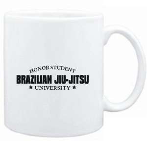 Mug White  Honor Student Brazilian Jiu Jitsu University  Sports 