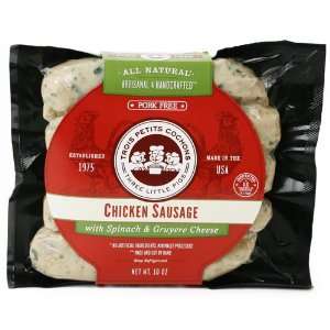 Chicken Sausages with Spinach and Gruyere (10 ounce)  