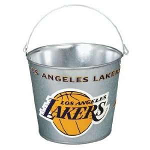   Angeles Lakers Galvanized Pail 5 Quart   Buckets