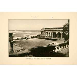  1929 Print Agra Fort Uttar Pradesh India Monument UNESCO 