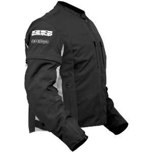 Strength Mens Coast is Clear SX Textile Motorcycle Jacket Black Extra 