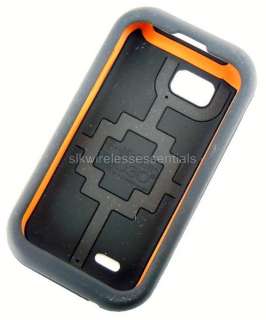 OEM T Mobile Black D3O Flex Hard Gel Shell Cover Case for LG myTouch Q 
