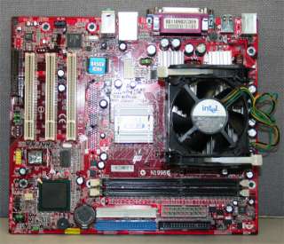 MSI MS 7057 CPU 2.4 GHz Celeron CPU Motherboard  