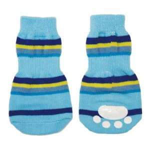  Ethical Fashion Seasonal 688775 Small Striped Slipper Sock 