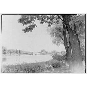   Brook, Long Island. Pond in Melville Park WHS 1943