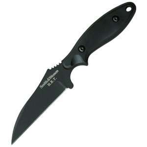 Smith & Wesson   H.R.T. Tactical Boot Knife, Aluminum Handle, Black 