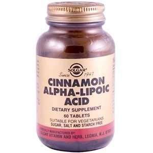   Lipoic Acid Cinnamon Tablets   60 Tablets