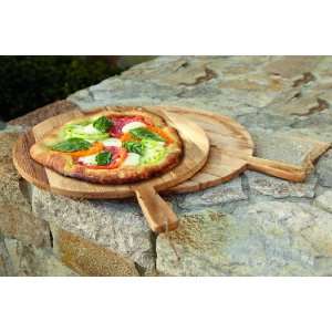 Set of 3  22 Wooden Pizza Board