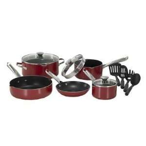  Wearever 12pc Cookset Red