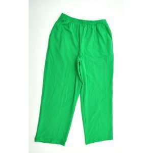  NEW ALFRED DUNNER WOMENS PANTS PROPORTIONED SHORT GREEN 14 