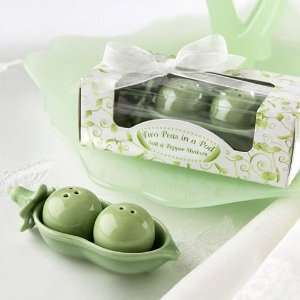    Two Peas In A Pod Salt And Pepper Shakers: Health & Personal Care