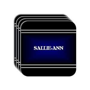  Personal Name Gift   SALLIE ANN Set of 4 Mini Mousepad 
