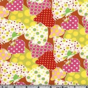  45 Wide Alexander Henry Baby Berry Orange Fabric By The 