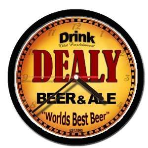 DEALY beer ale cerveza wall clock 