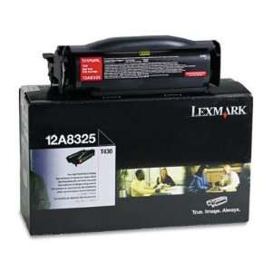  LEX12A8325   High Yield Toner Cartridge for Lexmark T430 