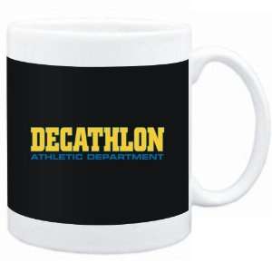  Mug Black Decathlon ATHLETIC DEPARTMENT  Sports Sports 