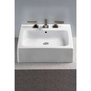 Toto LT645.8G#01 Cotton 20 Vessel Bathroom Sink with 8 Centers with 