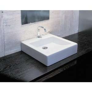  Moda Collection DO1536 Domino Vessel Sink in White