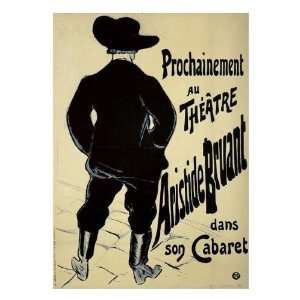 Henri de Toulouse Lautrec   Theatre Aristide Bruant Giclee Canvas 