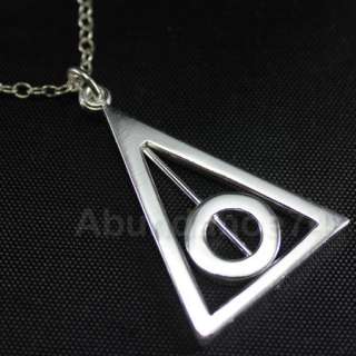 Harry Potter DEATHLY HALLOWS Sterling Silver Pendant  