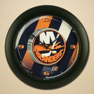    New York Islanders High Definition Wall Clock: Sports & Outdoors