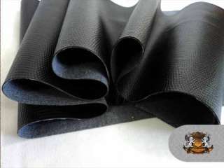 Lizard BLACK fake leather Vinyl Fabric Upholstery By The Yard  