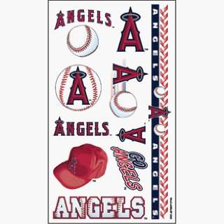   Angels of Anaheim Temporary Body Tattoos 3 Pack: Sports & Outdoors