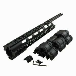  Ruger 1022 Quad Rail with top and side extension + rail 