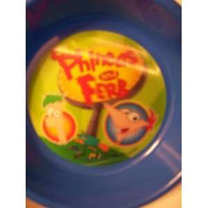   Phineas and Ferb Lenticular Bowl ~ Let Me Think About That: Zak: Toys