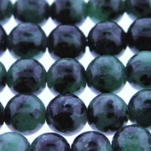 Ruby Zoisite  Ball Plain   8mm Diameter, Sold by 16 Inch Strand with 
