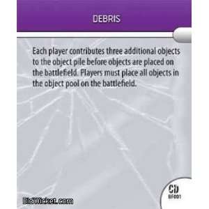  Debris (Hero Clix   Collateral Damage   Debris #BF001 Mint 