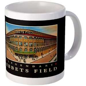 Ebbets Field Coffee Baseball Mug by 