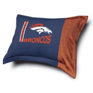  Denver Broncos MVP Pillow Sham   Standard: Sports 