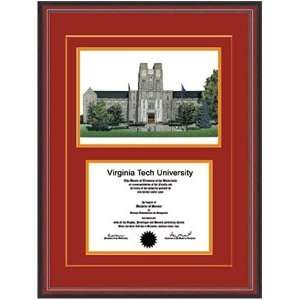  Virginia Tech Diploma Frame