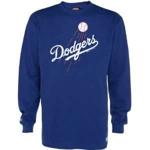  Los Angeles Dodgers Royal Primary Logo Thermal Long Sleeve 