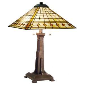 Tiffany Style Stained Glass Table Lamp HJM1629:  Kitchen 