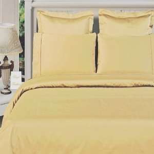Olympic Queen Solid Gold 1000 Thread count 100% Egyptian cotton Sheet 