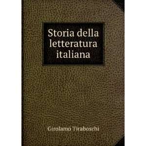  Storia Della Letteratura Italiana: Dalla Rovina Dell 