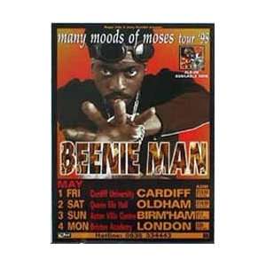  Music   Reggae Posters Beenie Man   Many Moods of Moses 